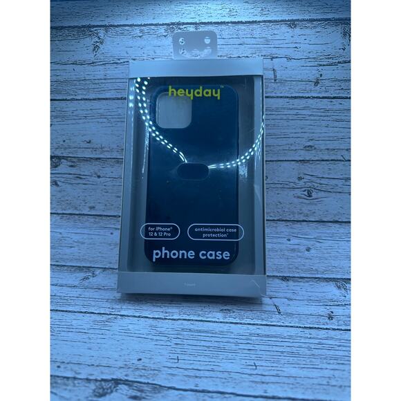 Heyday iPhone 12 & 12 Pro Phone Case - Antimicrobial Protection‎ - Black - Picture 1 of 1